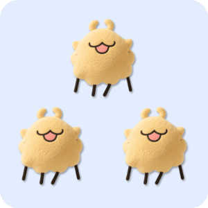Flea Plush 3PCS