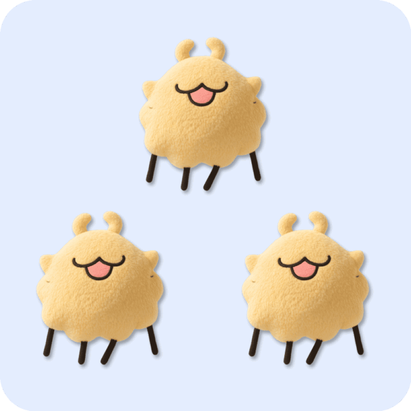 Flea Plush 3PCS